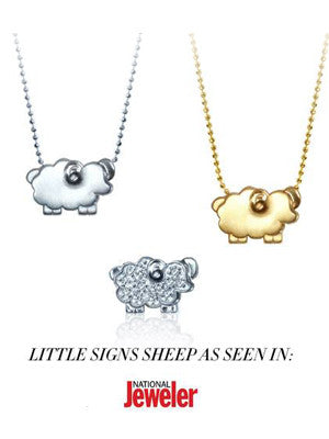 Little Signs Sheep:National Jeweler