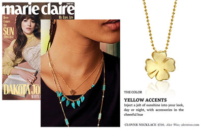 Marie Claire - Yellow Accents