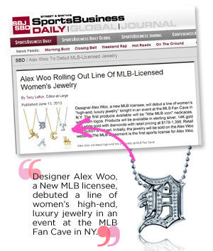 Sports Business Daily - Alex Woo Rolling Out Line of MLB-Licensed Women's Jewelry