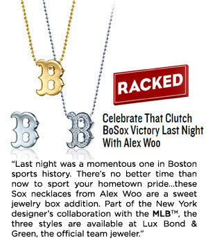 Racked.com - Celebrate that Clutch BoSox Victory Last Night with Alex Woo
