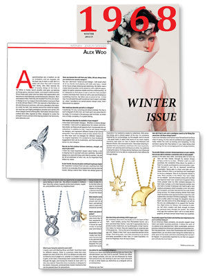 1968 Magazine - Interview: Jewelry Designer Alex Woo
