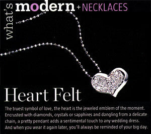 Modern Bride - What's Modern + Necklaces