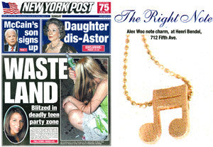 New York Post - Page Six 'Three is a Charm'