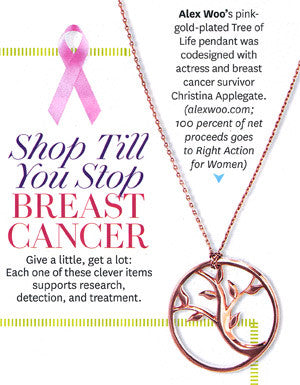 O Magazine - Shop Till You Stop Breast Cancer