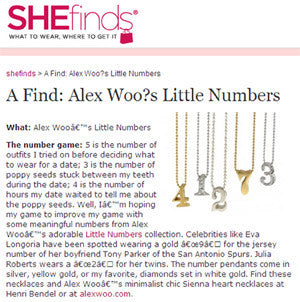 SheFinds - Alex Woo's Little Numbers