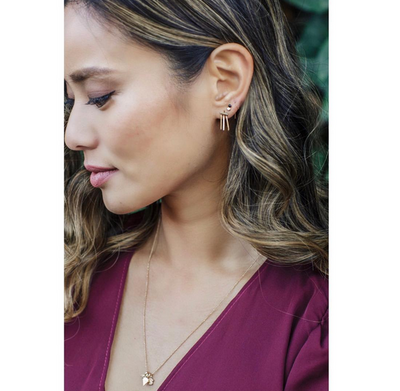 Jamie Chung - Mini Addition Cluster Necklace