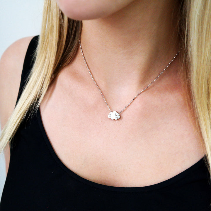 Alex Woo Cities Cloud Charm Necklace