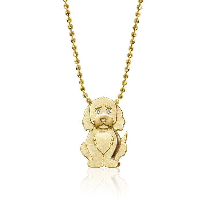 Alex Woo Pet Doodle Charm Necklace