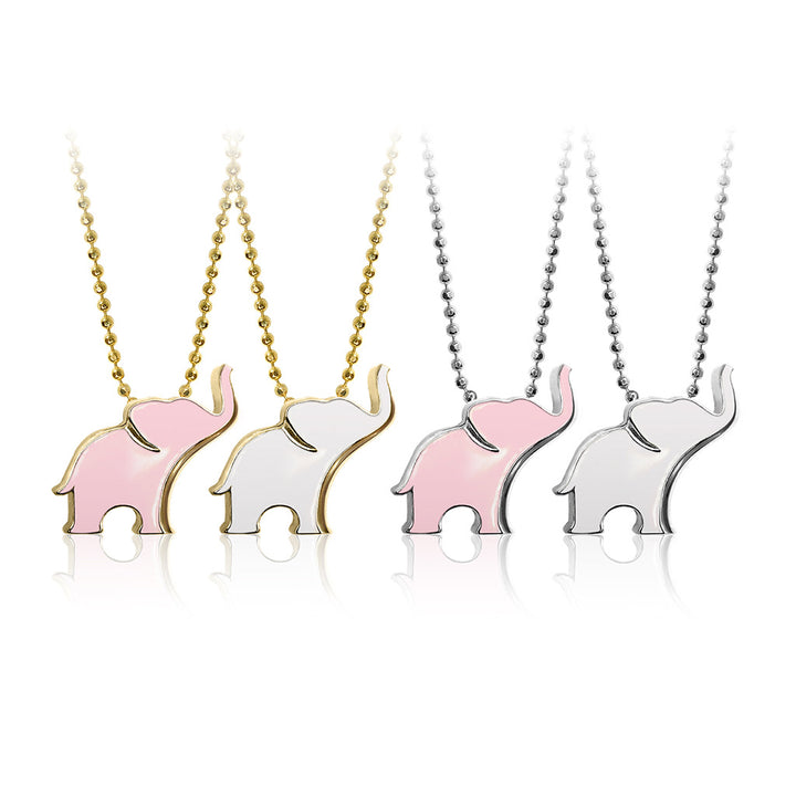 Alex Woo Luck Elephant Charm Necklace