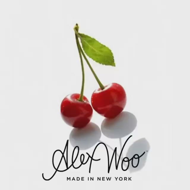 Alex Woo Vegas Cherry Charm Necklace