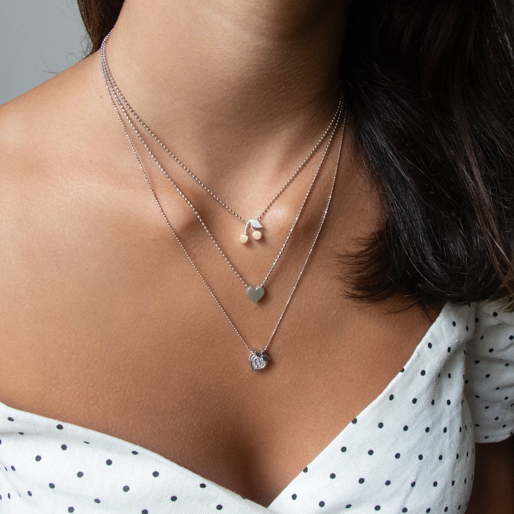 Alex Woo Vegas Cherry Charm Necklace – Alex Woo Jewelry