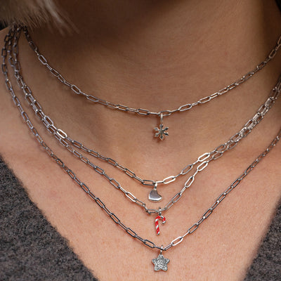 Limited Edition Mini Additions™ Heart Paperclip Necklace