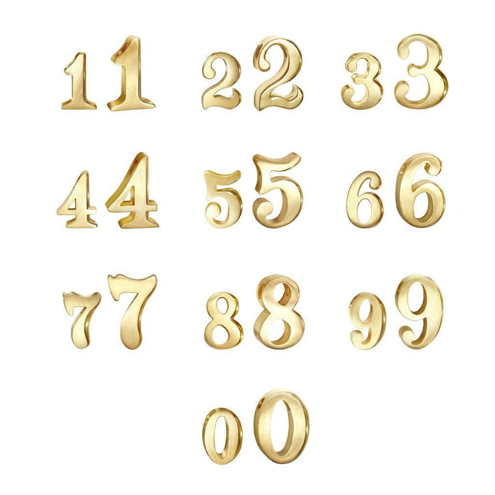 Alex Woo Custom Double Numbers Little Icons™ Charm Necklace
