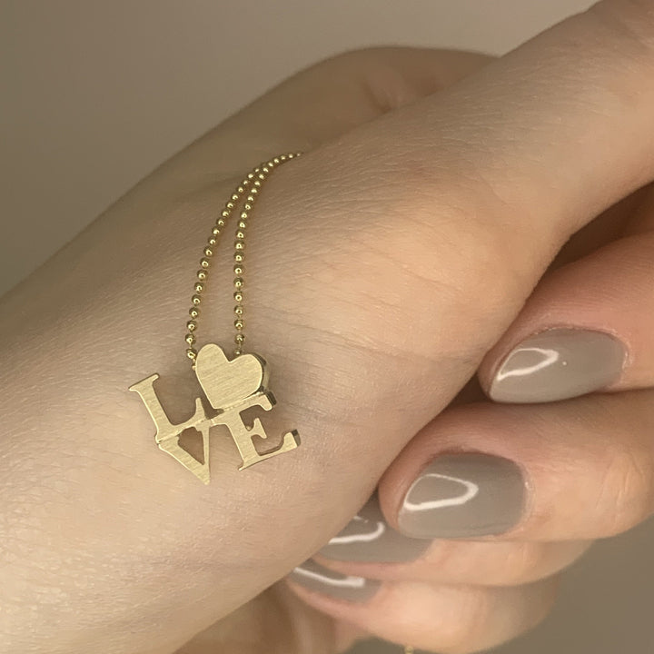 Alex Woo Cities LOVE Charm Necklace