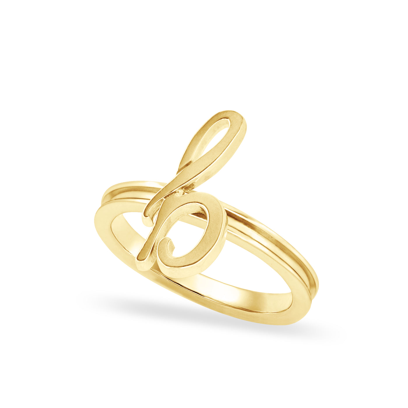 Alex Woo Autograph Ring in 14kt Yellow Gold Custom