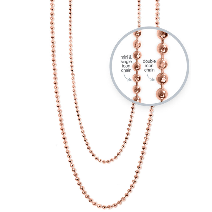 Alex Woo Disco Necklace Chain in 14kt Gold - 1.2 mm