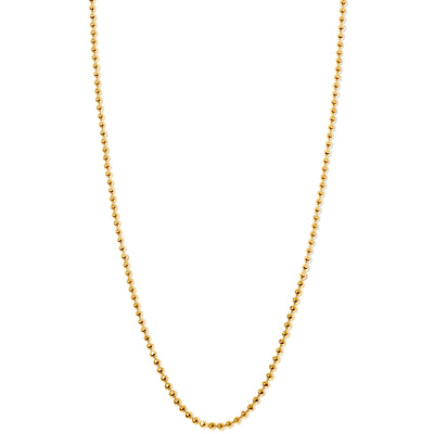 Alex Woo Disco Necklace Chain in 18kt Gold - 1 mm