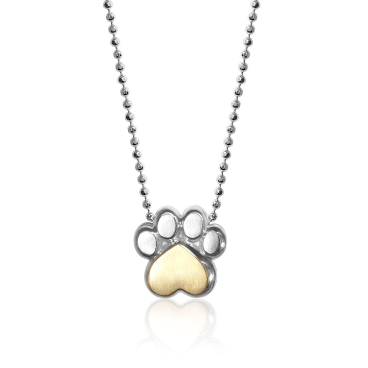 Alex Woo Pet Paw Charm Necklace