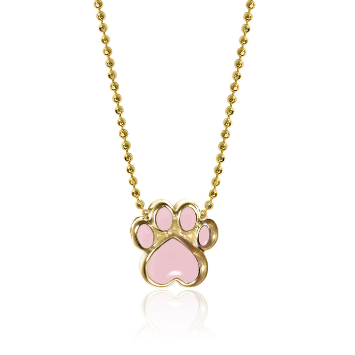 Alex Woo Pet Paw Charm Necklace