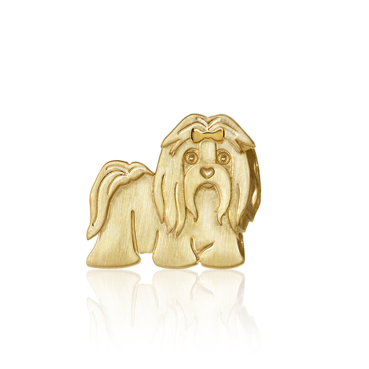 Alex Woo Pet Shih Tzu Charm Necklace