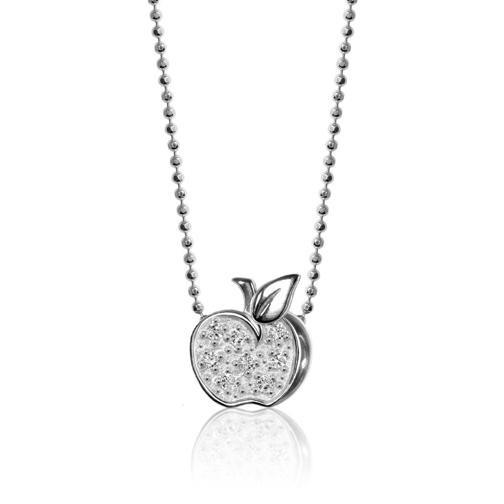 Alex Woo Cities Apple Charm Necklace