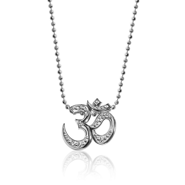 Alex Woo Faith Om Charm Necklace Charm Necklace
