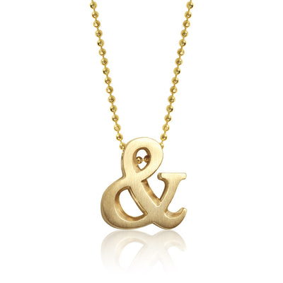 Alex Woo Letter & Initial Charm Necklace