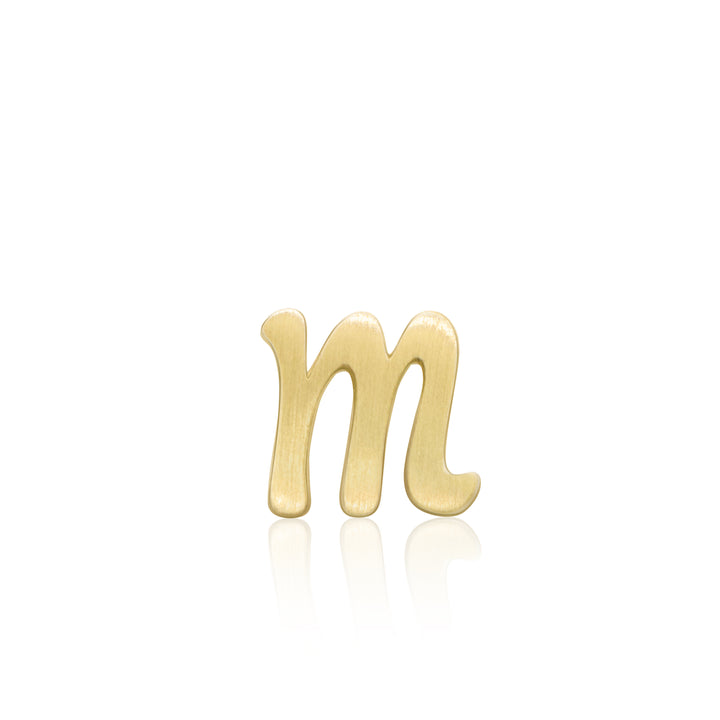 Alex Woo Autograph Letter m Charm Necklace