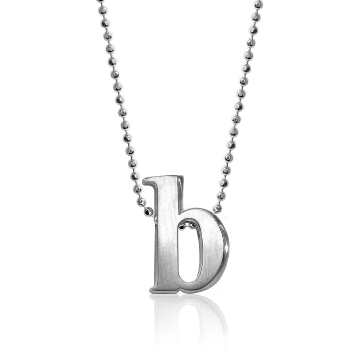 Alex Woo letter B Initial Charm Necklace