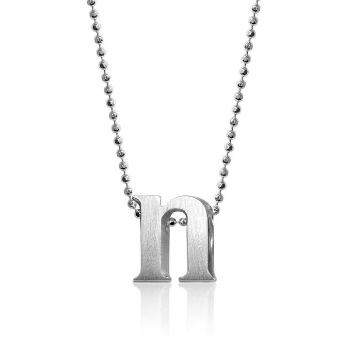 Alex Woo Letter N Initial Charm Necklace