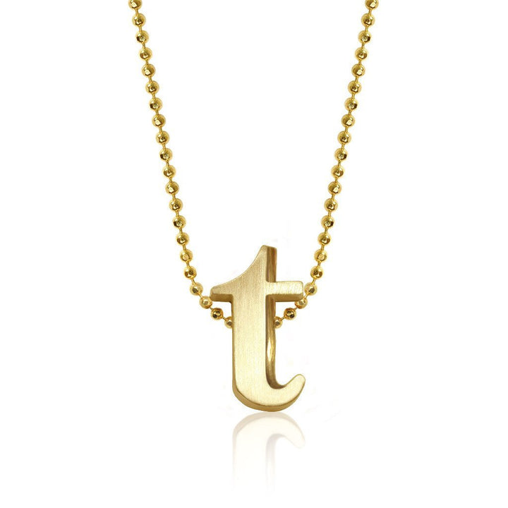 Alex Woo Letter T Initial Charm Necklace