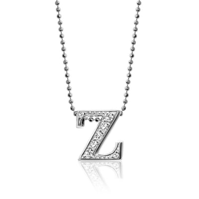 Alex Woo Letter Z Initial Charm Necklace