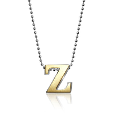 Alex Woo Letter Z Initial Charm Necklace