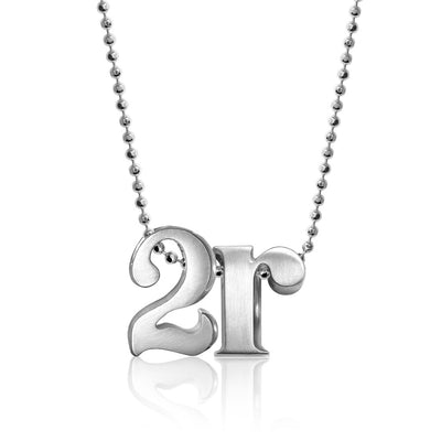 Alex Woo Letter & Number Charm Necklace Custom Combination