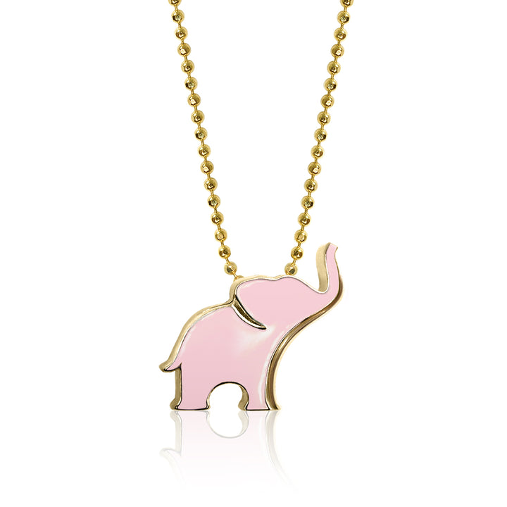 Alex Woo Luck Elephant Charm Necklace