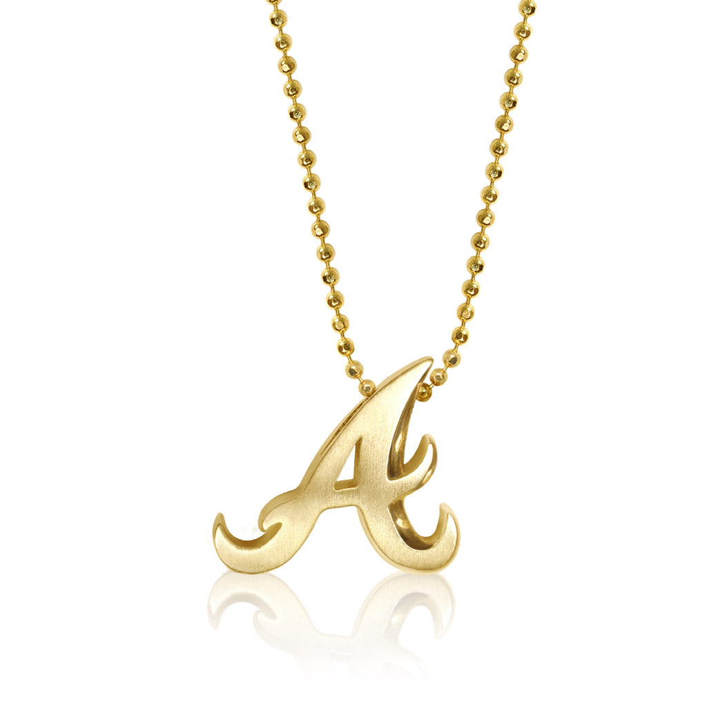 Alex Woo MLB Atlanta Braves Charm Necklace