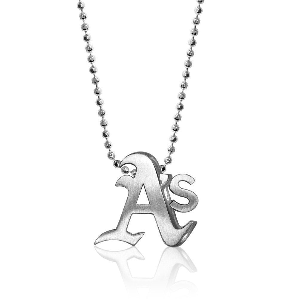 Alex Woo MLB Oakland Athletics Charm Necklace