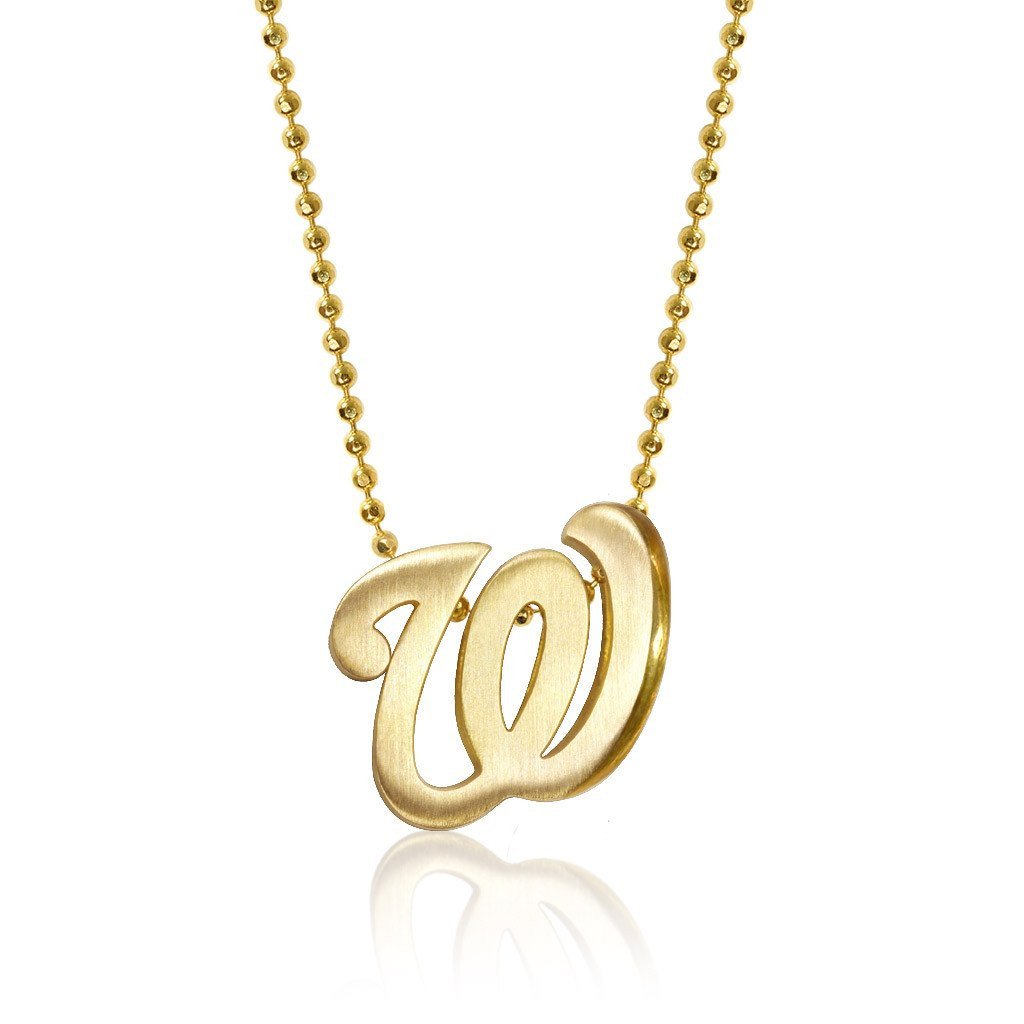 Alex Woo MLB Washington Nationals Charm Necklace
