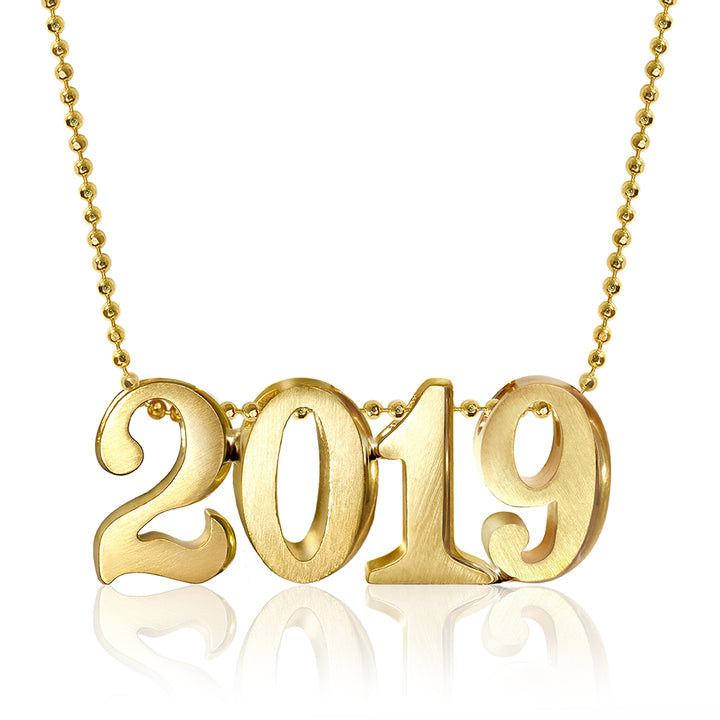 Alex Woo Custom Quadruple Numbers Charm Necklace