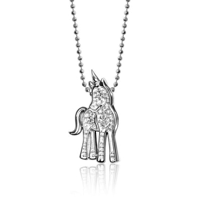 Alex Woo Princess Unicorn Charm Necklace