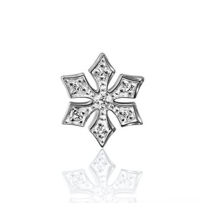 Alex Woo Seasons Snowflake Charm Necklace
