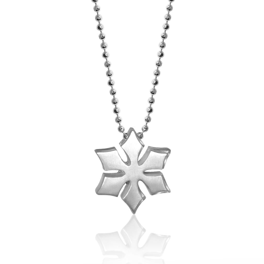 Alex Woo Seasons Snowflake Charm Necklace