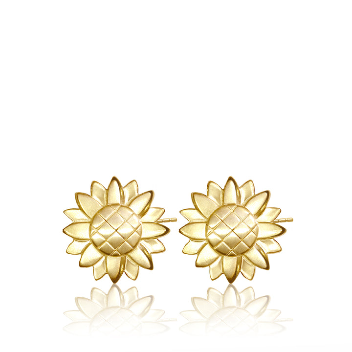 Alex Woo Seasons Sunflower Earrings