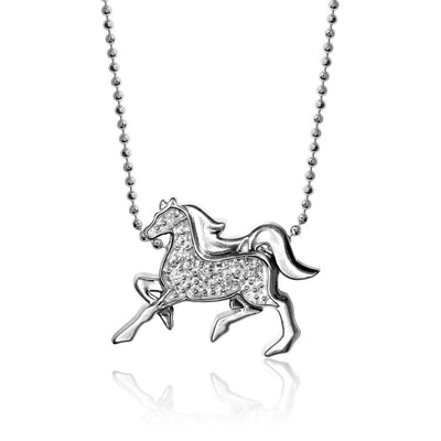 Alex Woo Zodiac Horse Charm Necklace