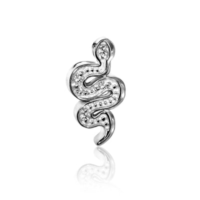 Alex Woo Zodiac Snake Charm Necklace