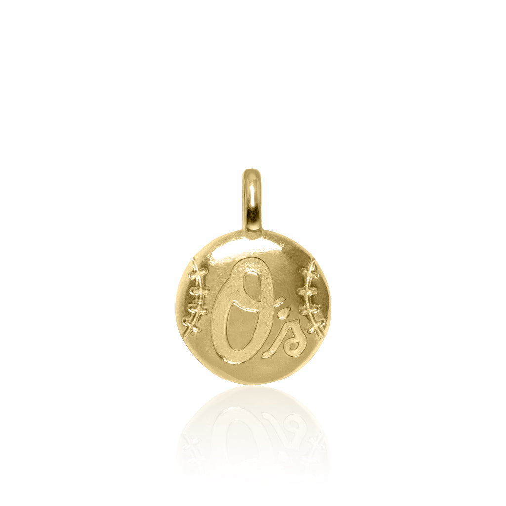Alex Woo MLB Baltimore Orioles Baseball Disc Charm – Alex Woo Jewelry