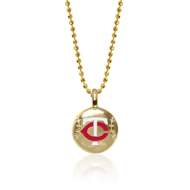Alex Woo MLB Minnesota Twins Baseball Disc Charm