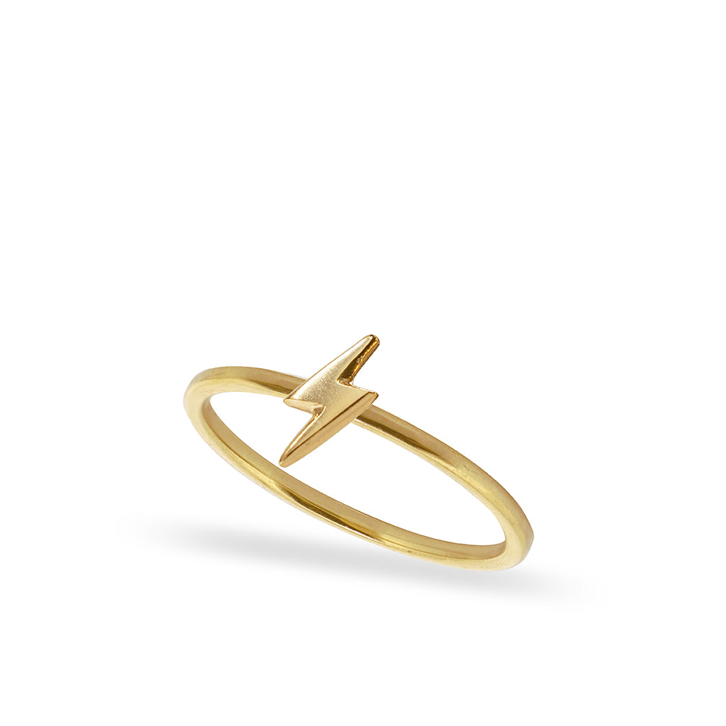 Alex Woo Mini Additions™ Lightning Bolt Stackable Ring