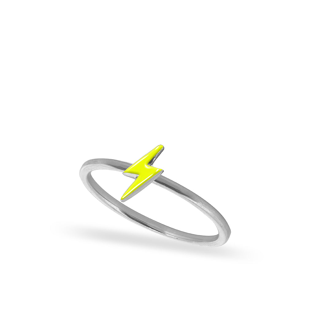 Alex Woo Mini Additions™ Lightning Bolt Stackable Ring