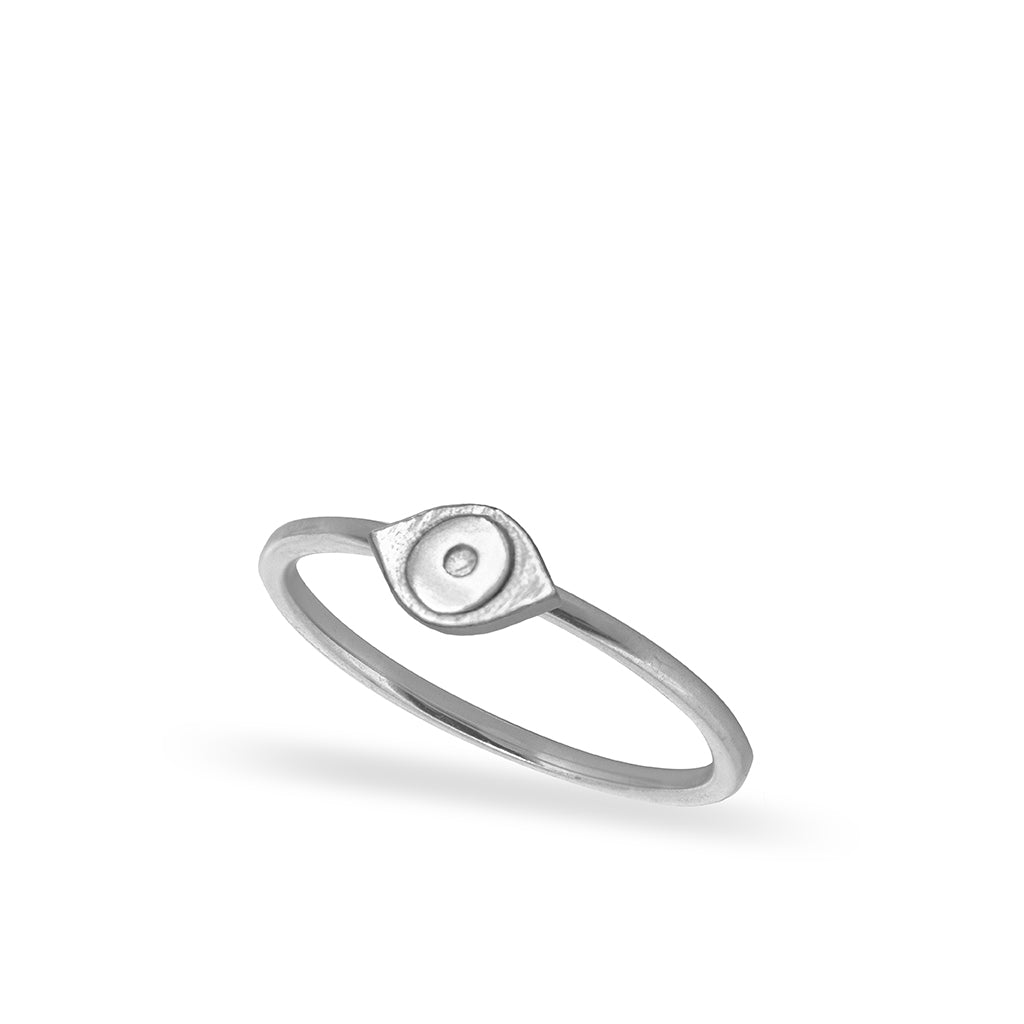 Alex Woo Mini Additions™ Evil Eye Stackable Ring